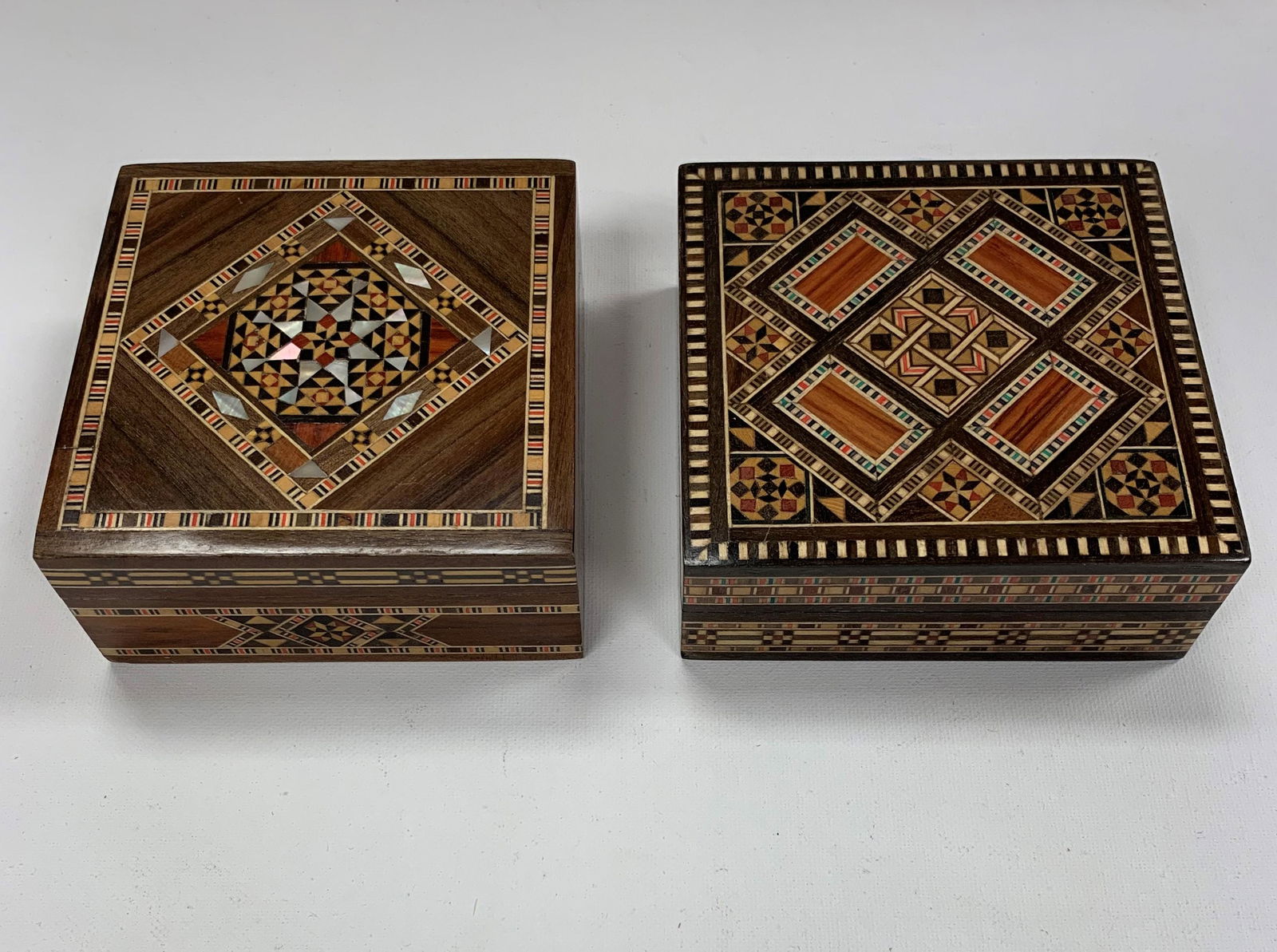 2pc. India Inlayed Box's (1 of 3)