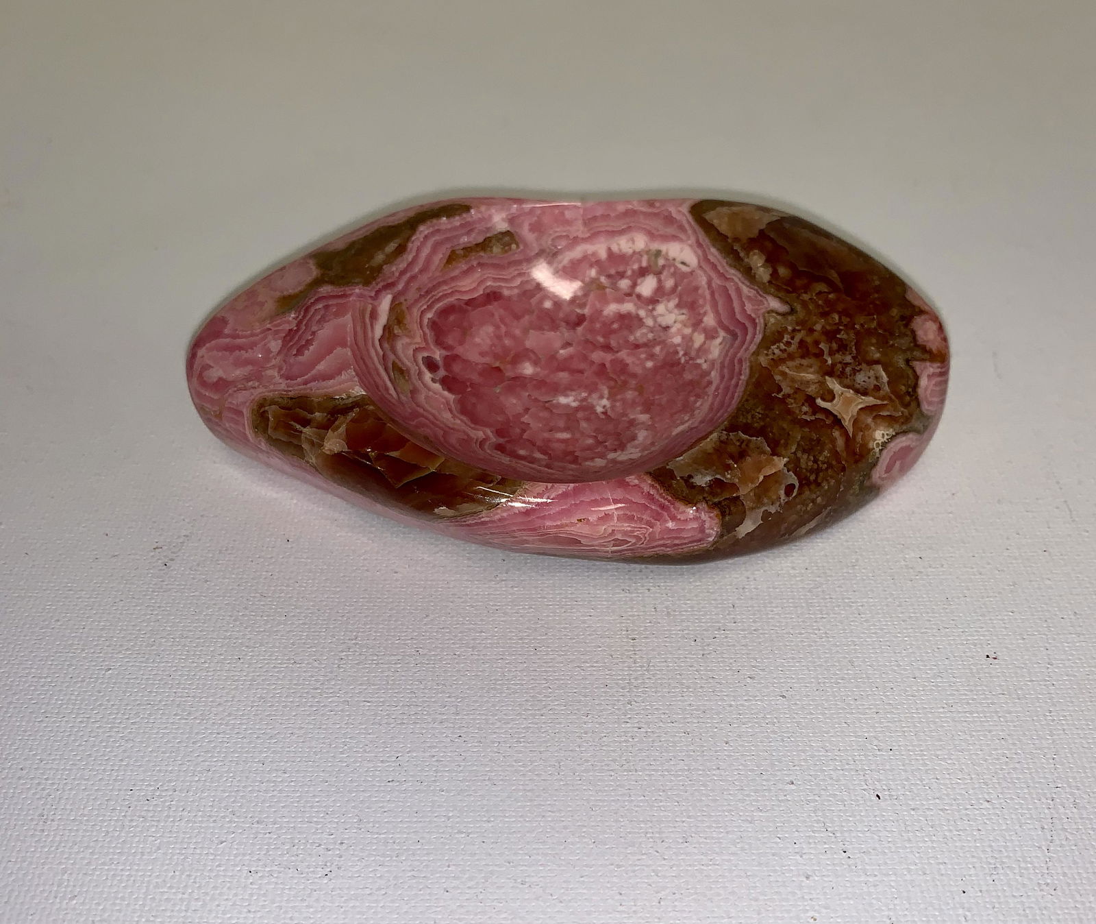 Pink Malachite Carved dish (1 of 3)
