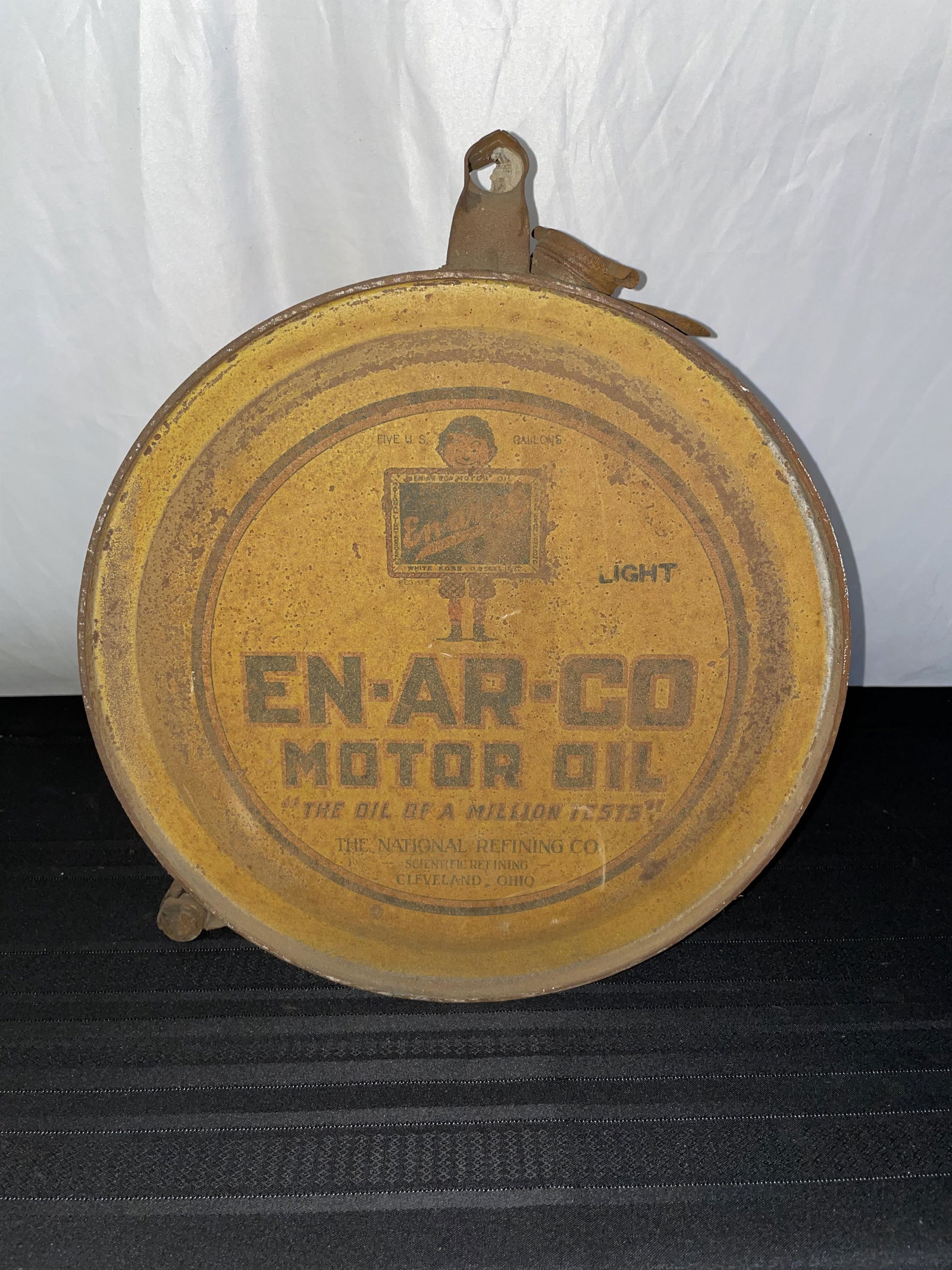 EN-AR-CO Motor Oil Drum (1 of 4)