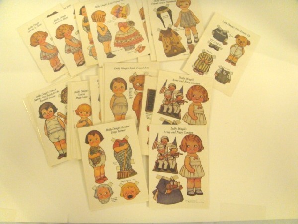 25 Dolly Dingle Postcards: in great condition