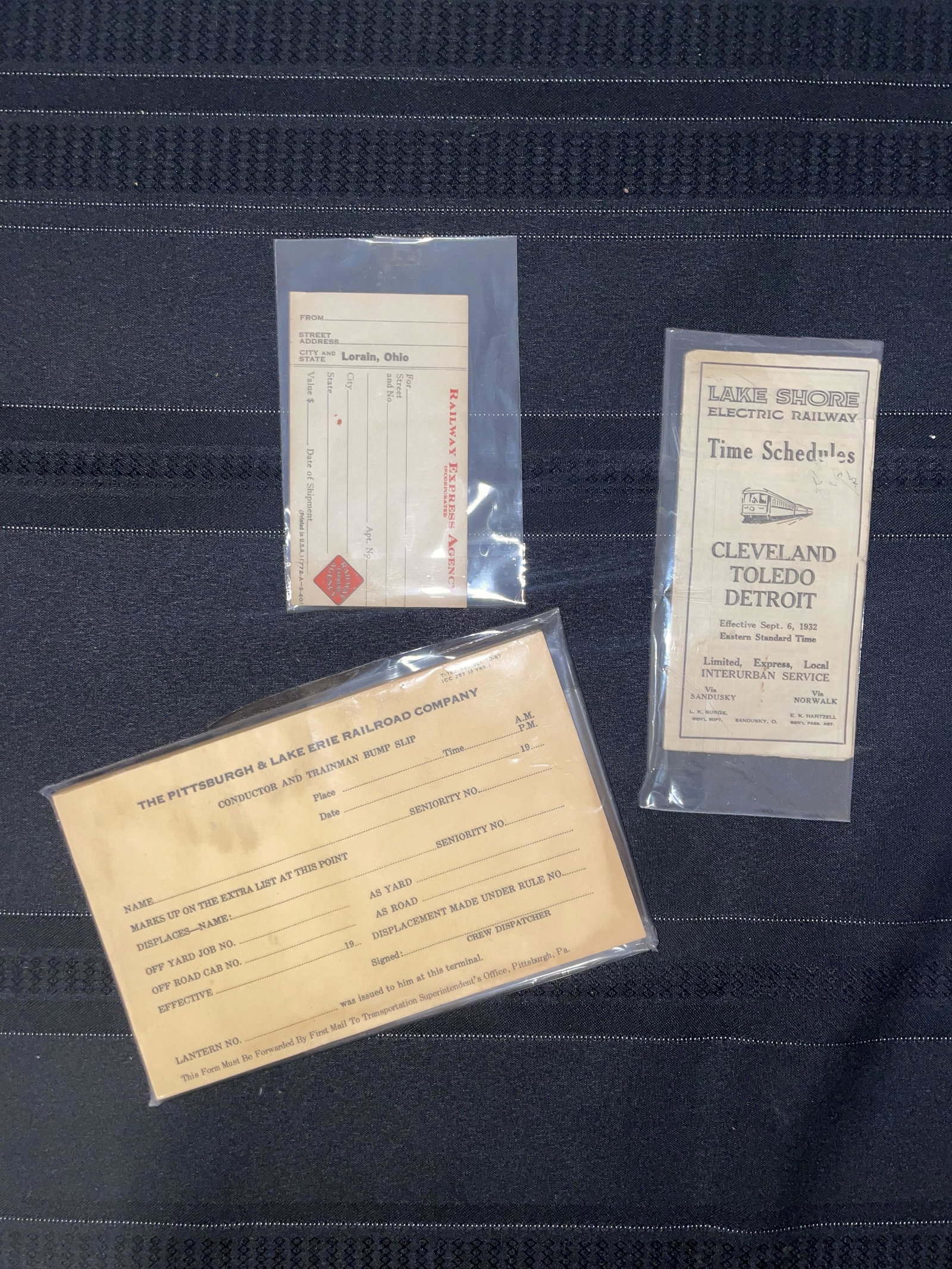 Train Paper Memorabilia (1 of 2)