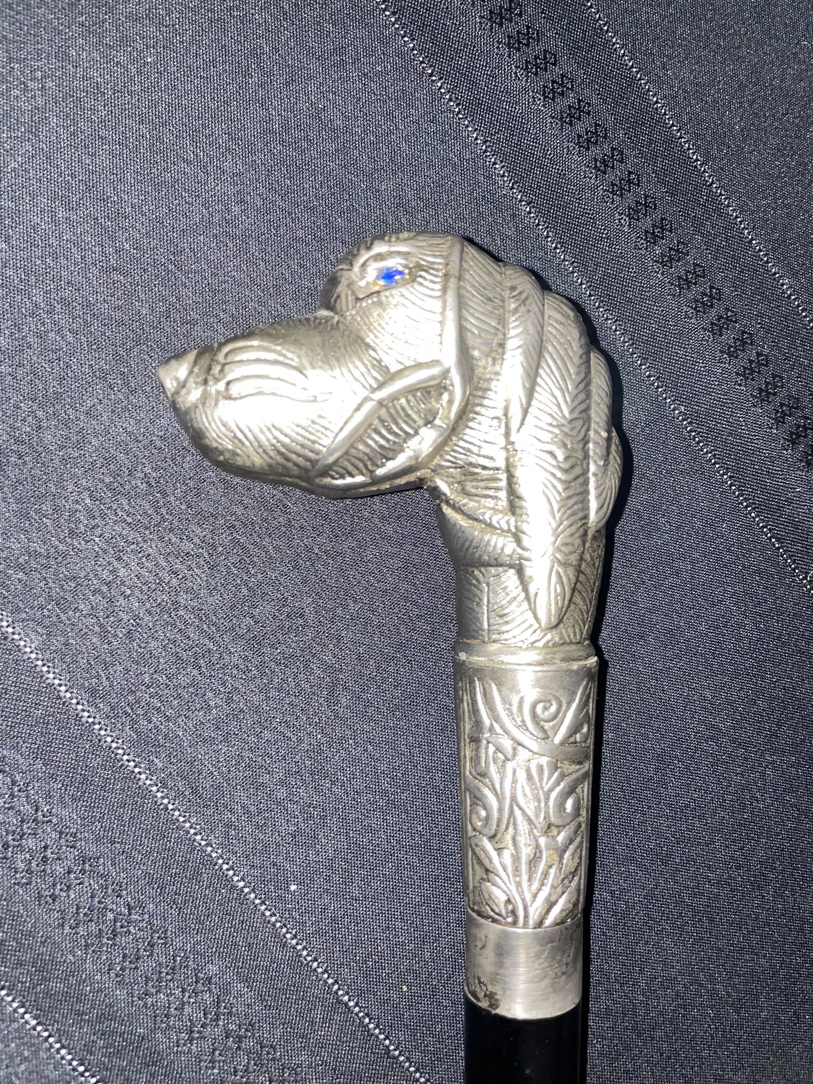 Pakistan Dog Head Sword Cane (1 of 3)