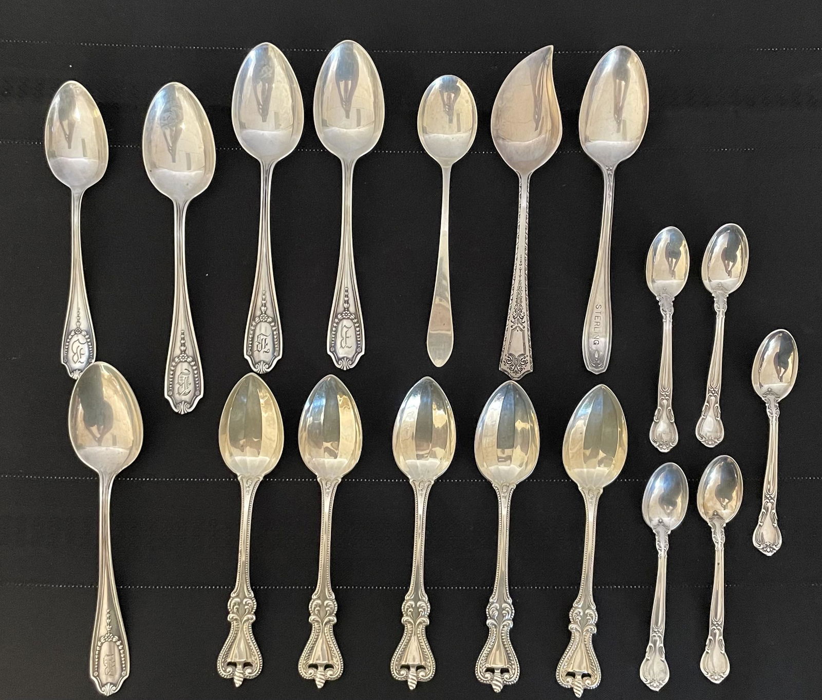 18 Sterling Spoons (1 of 3)
