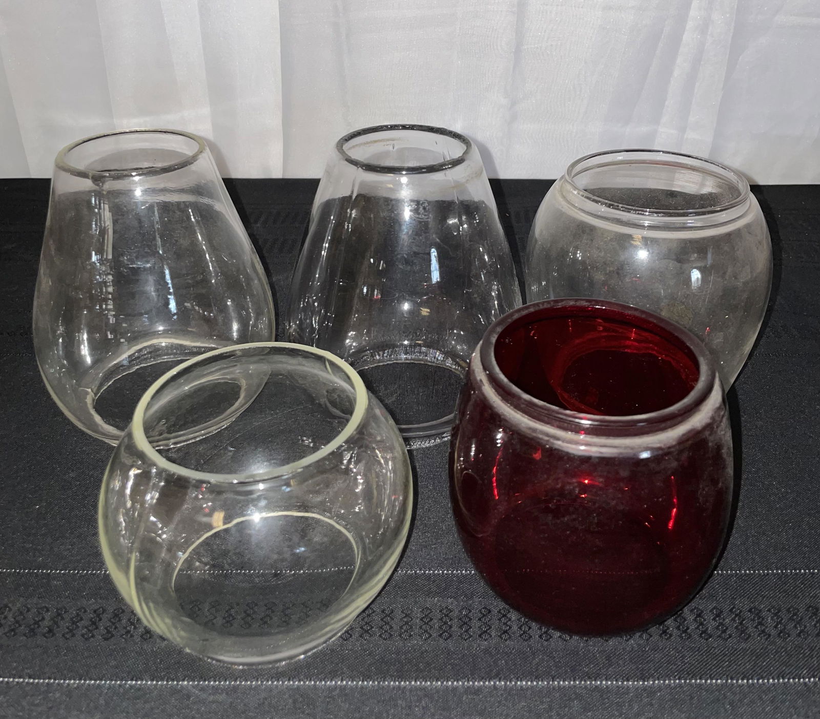 5 Railroad Lantern Globes (1 of 1)