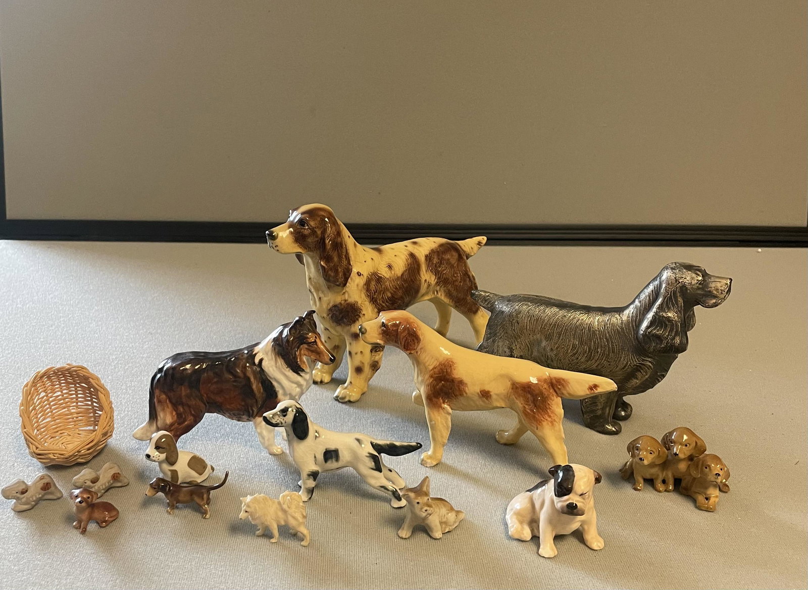 Various Dog Figurines (1 of 3)