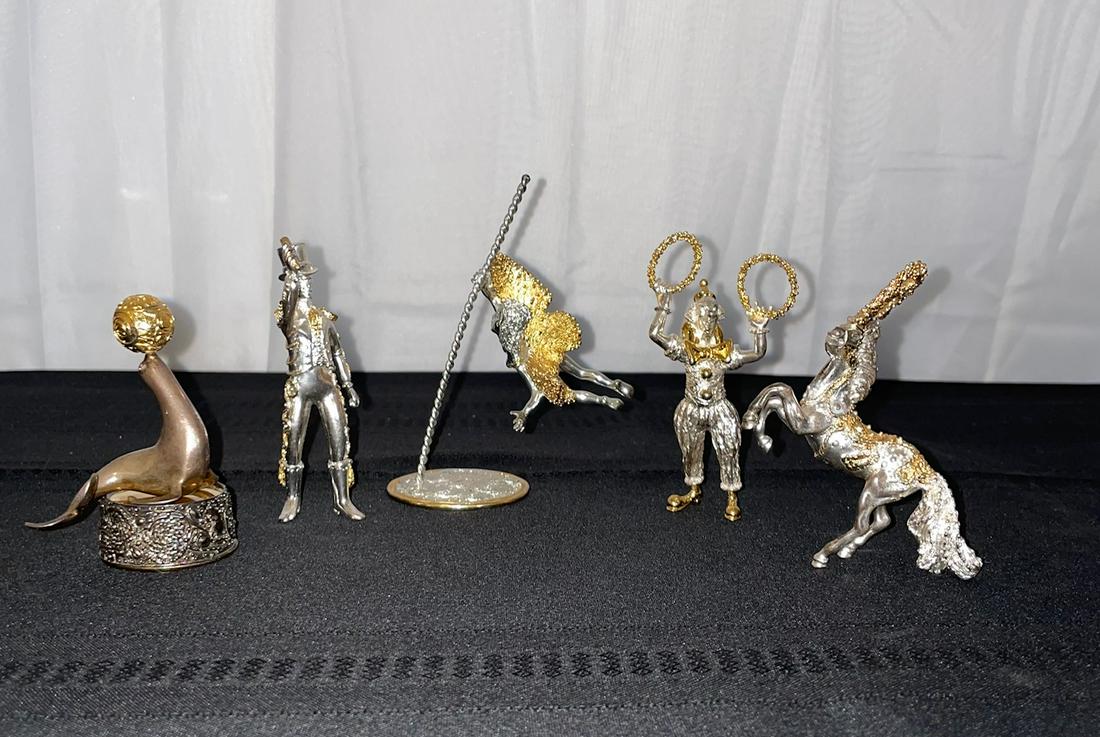 【SJ24597】CIRCUS COLLECTION Franklin Mint, Sascha Brastoff 