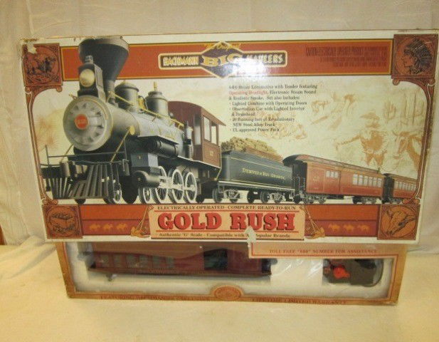 gold rush train set