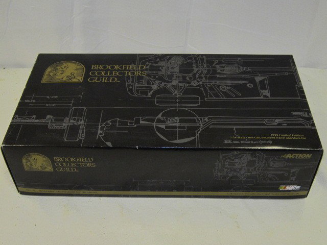 Superman Brookfeild Collectors Guild Action Die Ca: Jeff Gordon limited edition set with superman logo purple light change dupont finish, which includes truck trailer and car with original complete box and certificate of authenticity. 1:24 scale #3168