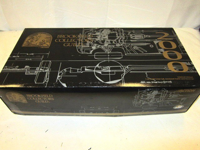 Dale Earnhart Brookfield Limited Edition Die cast: From the exclusive Brookfield collectors Guild with a 3pc set including truck trailer and car. COA included. Exclusive dealer pcs!!