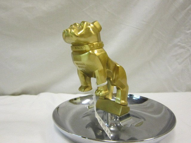 Metal Mack Truck Hood Ornament: Mack Truck #87931 Cigar Ashtray