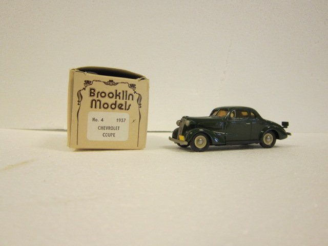 Brooklin Model: Brooklin model #4 1937 Chevrolet Coupe w/box C10