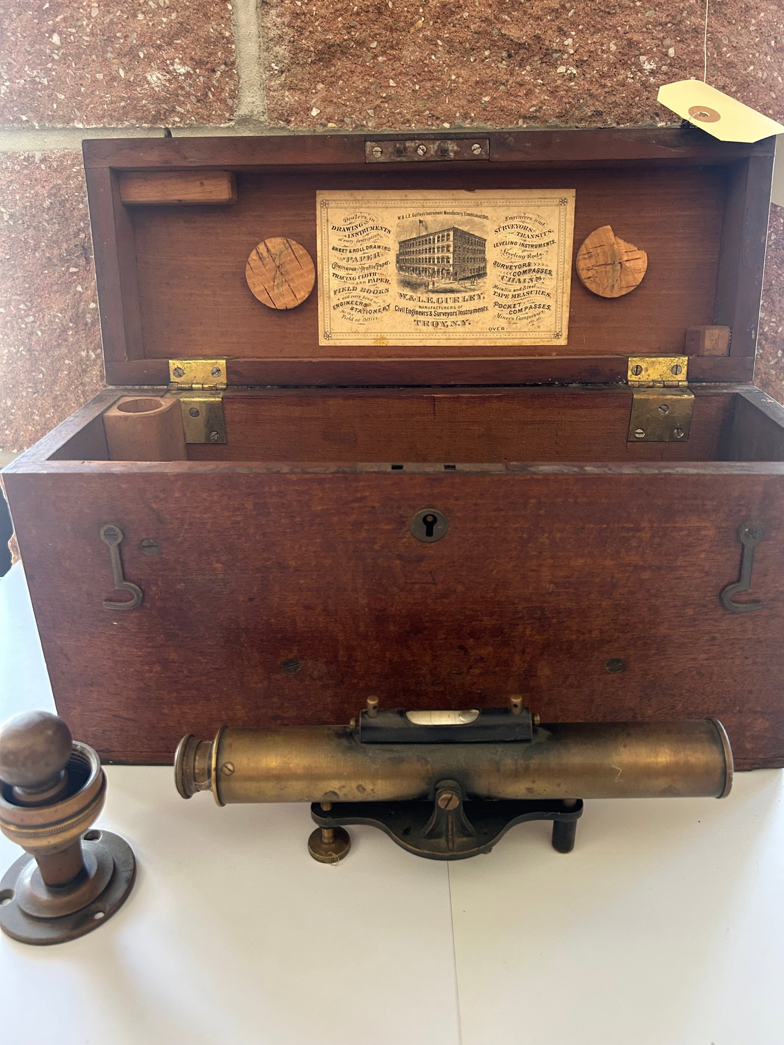 W & L.E. GURLEY SURVEYOR TRANSIT (1 of 3)