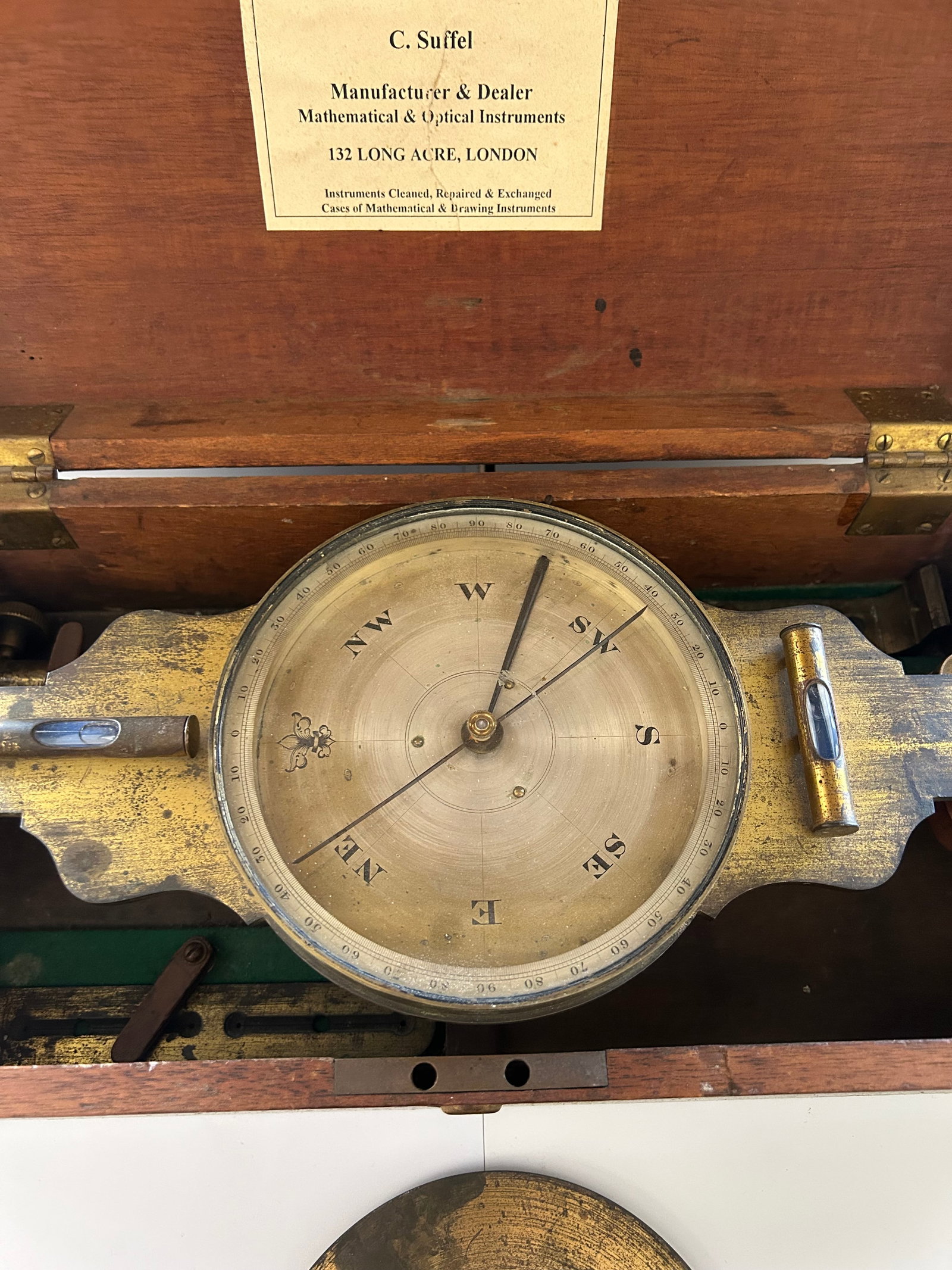 C. SUFFEL SURVEYING COMPASS (1 of 3)
