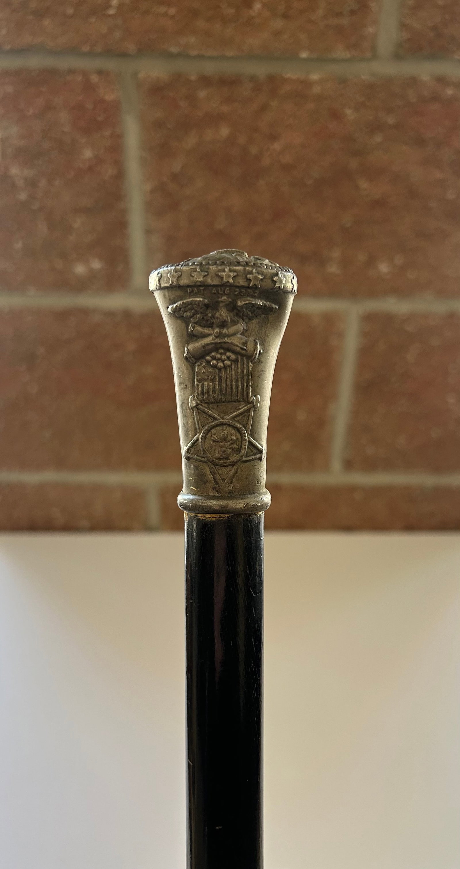 ANTIQUE GAR SOUVENIR CANE, 1892, WASHINGTON DC (1 of 4)