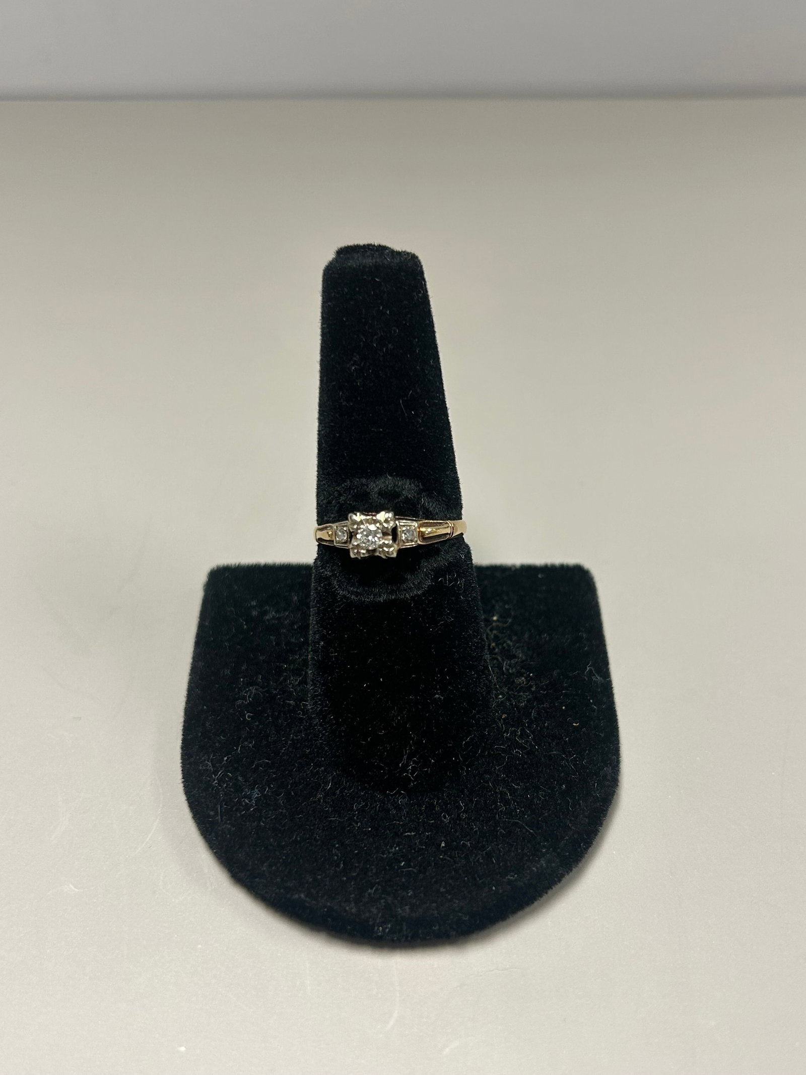 14K GOLD DIAMOND RING (1 of 3)
