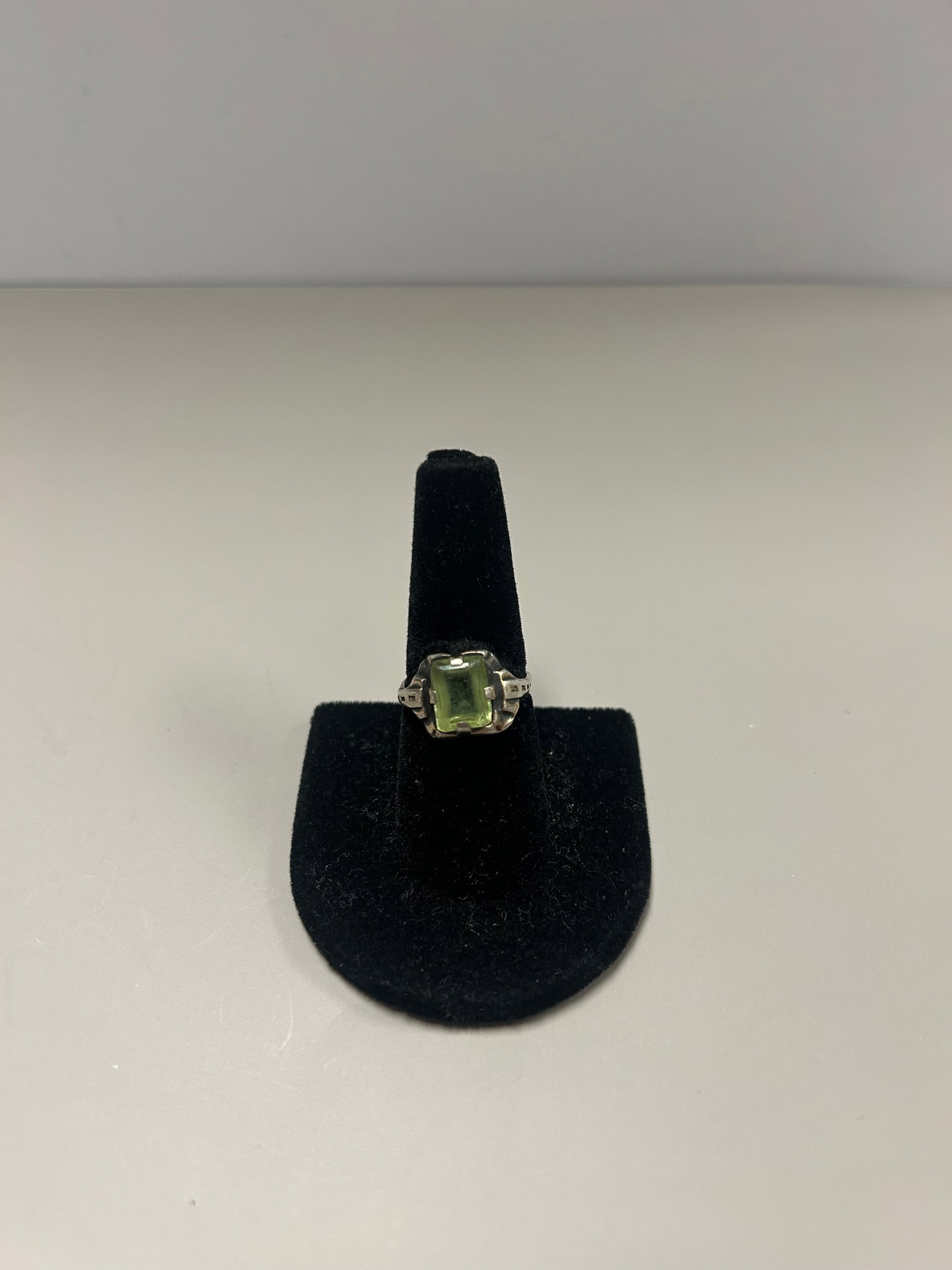 STERLING AND 10K ART DECO RING (1 of 3)