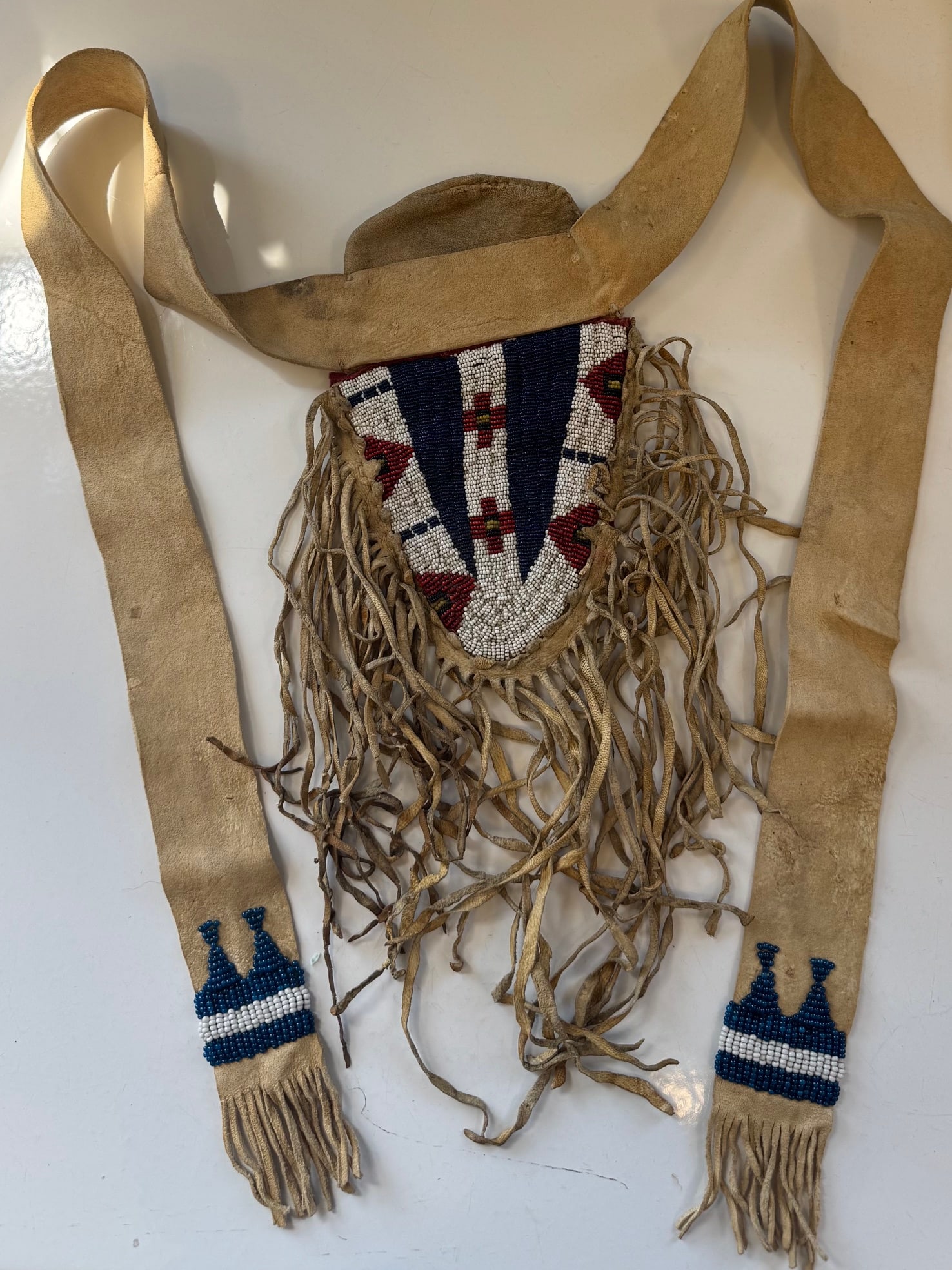 NORTHERN PLAINS STYLE BEADED REGALIA PANEL (1 of 3)