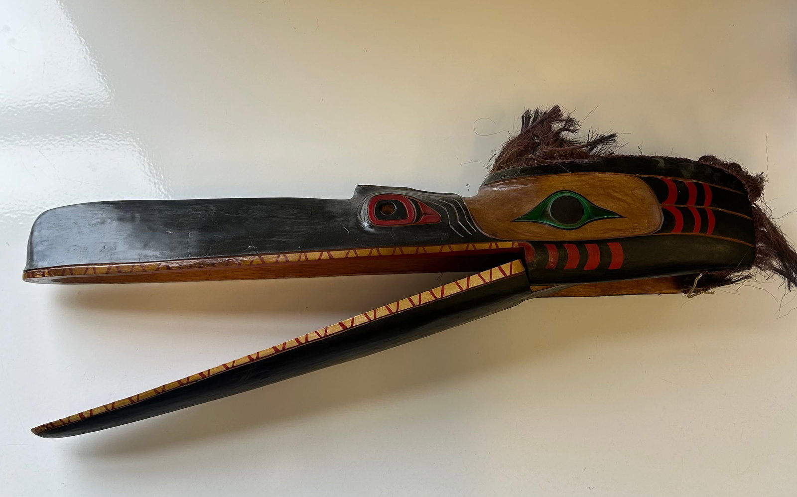 NORTHWEST COAST STYLE RAVEN / CROOKED BEAK SPIRIT (1 of 4)