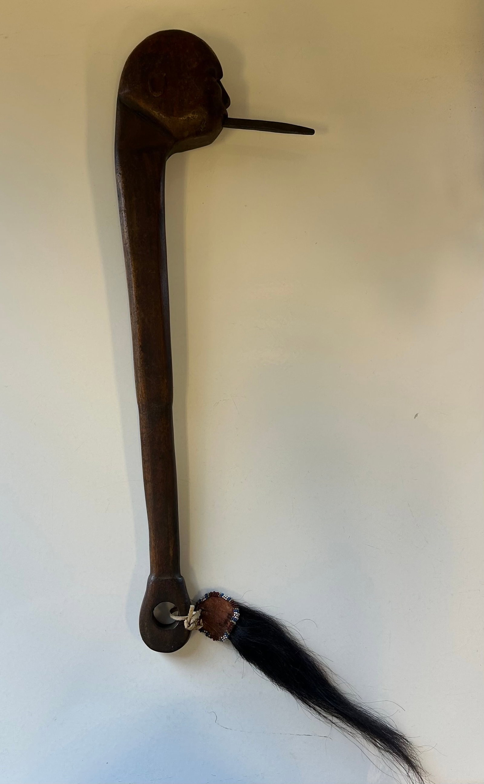 NATIVE AMERICAN BALL-HEADED WAR CLUB (1 of 5)