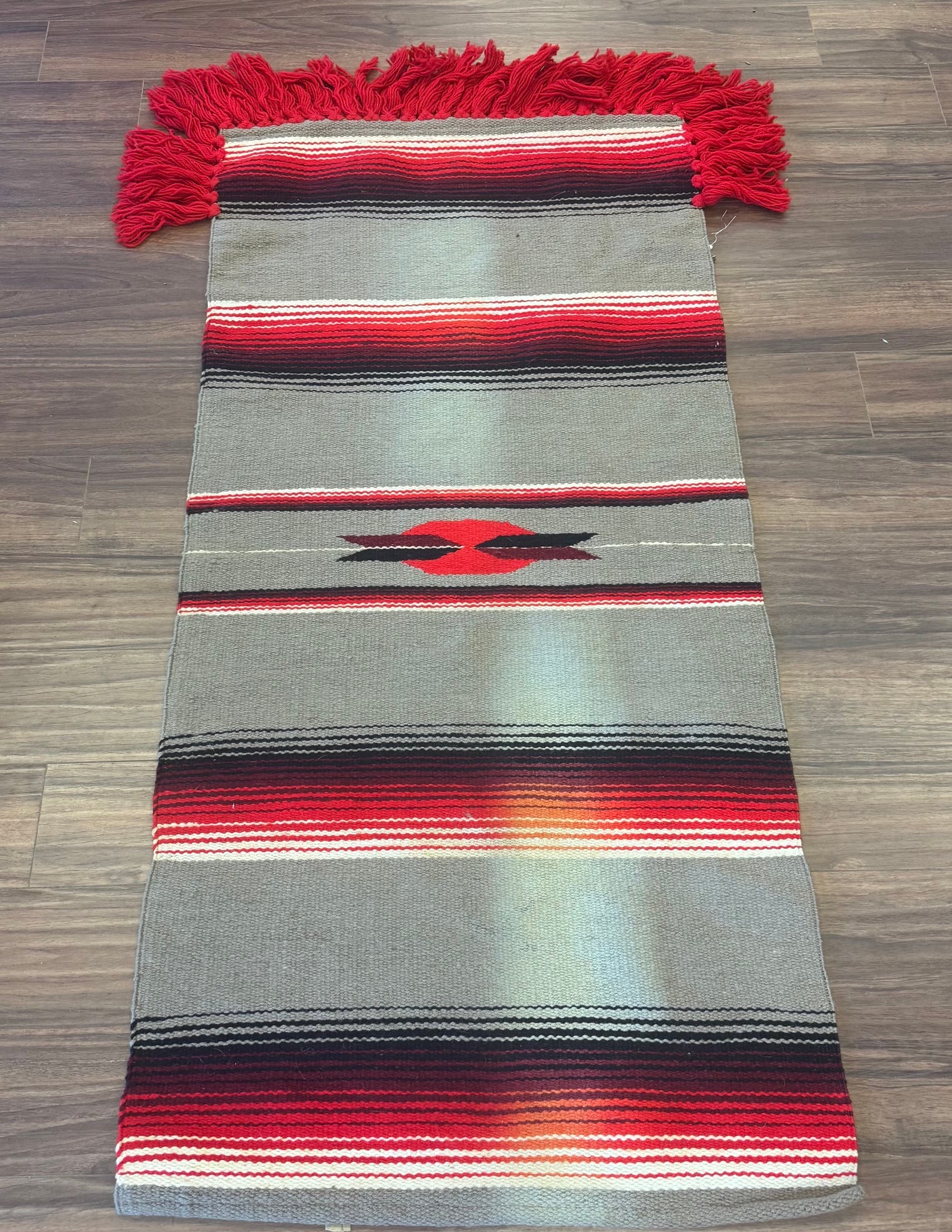 MAYATEX SOUTHWESTERN STYLE WOVEN RUG / SADDLE (1 of 3)