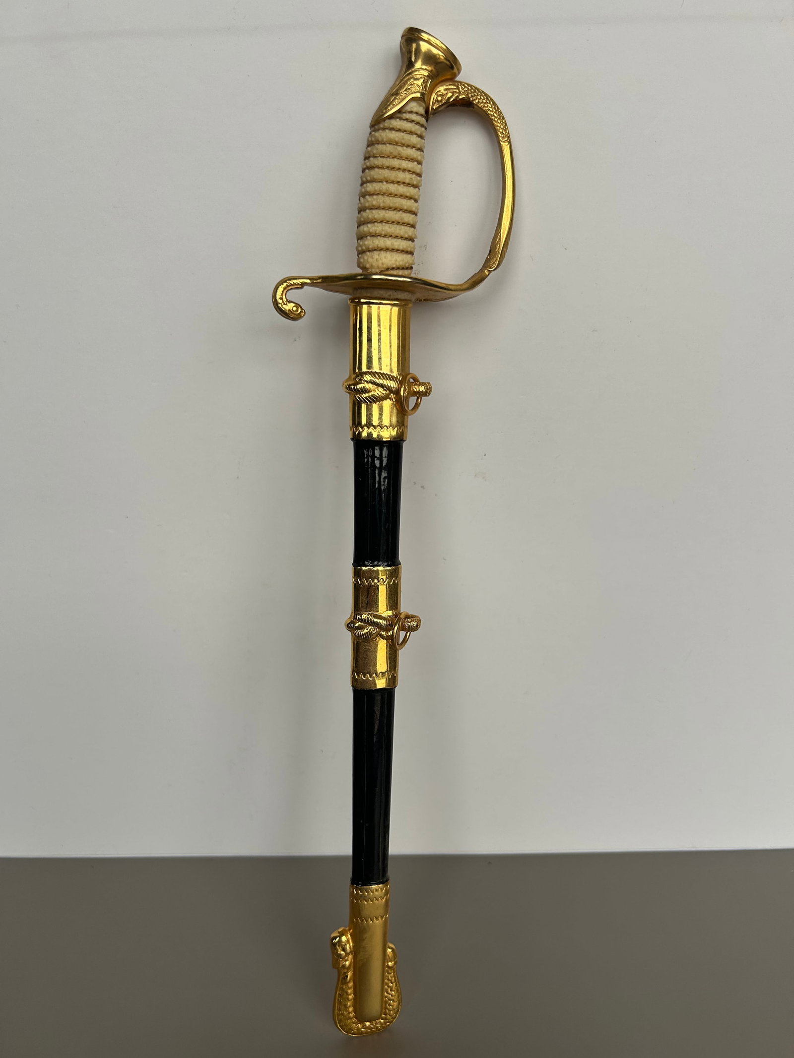 CEREMONIAL U.S. NAVY OFFICERS SWORD, TOLEDO SPAIN (1 of 3)