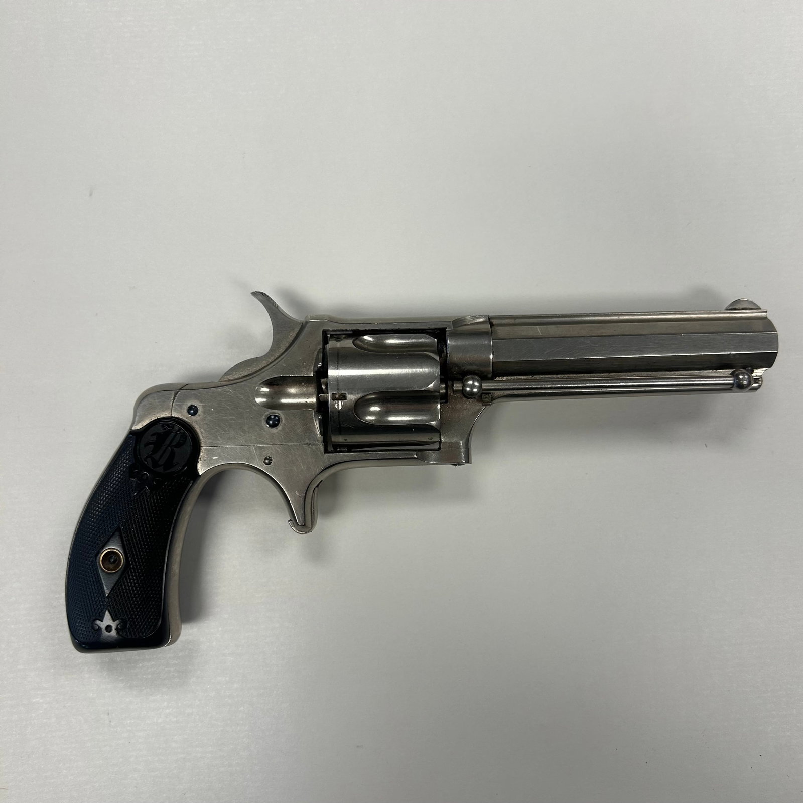 RARE REMINGTON SMOOT NO. 3 .38 RIMFIRE REVOLVER (1 of 6)