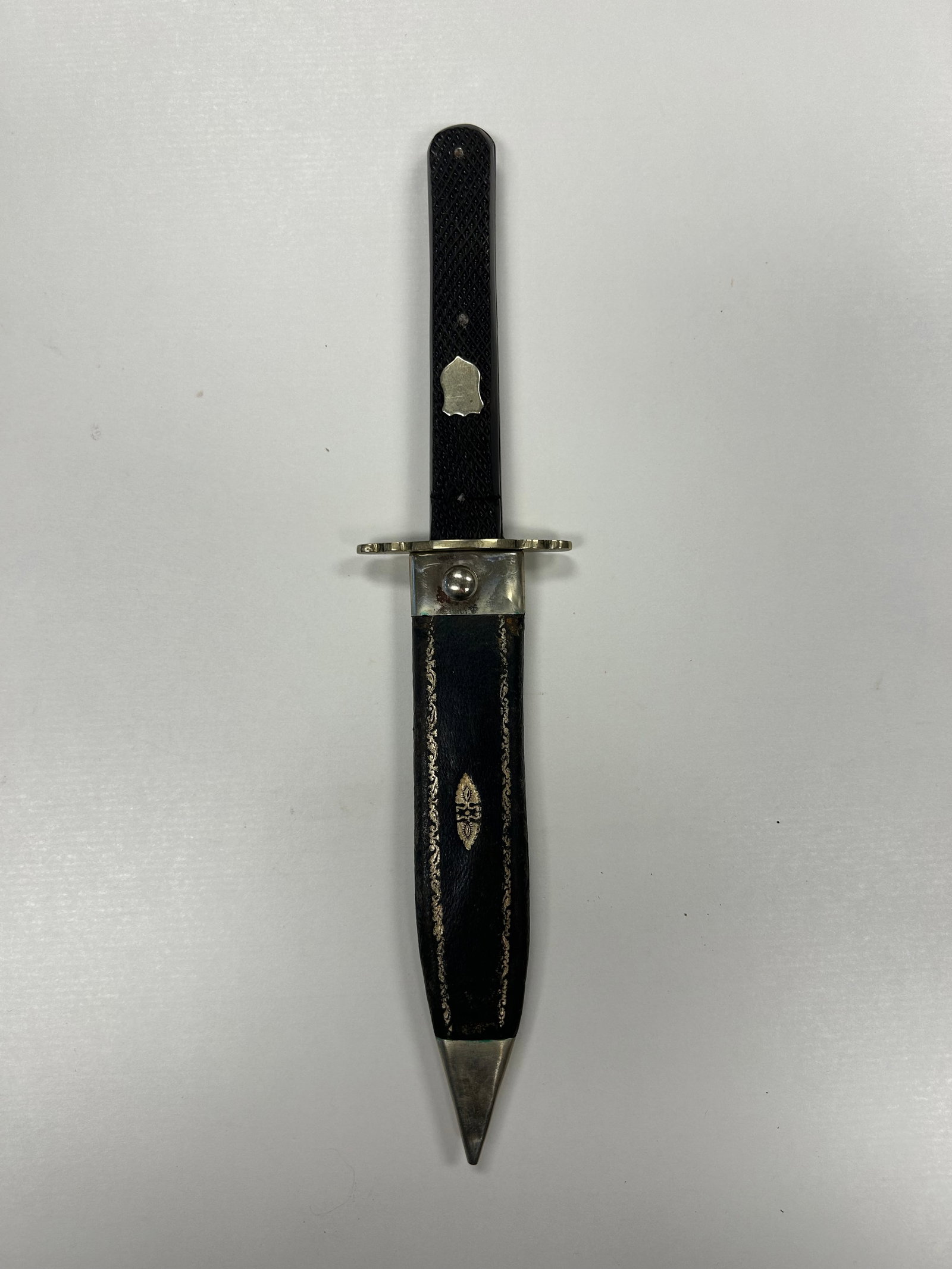 BARCLAY & BROS SHEFFIELD BOWIE KNIFE WITH SHEATH (1 of 4)