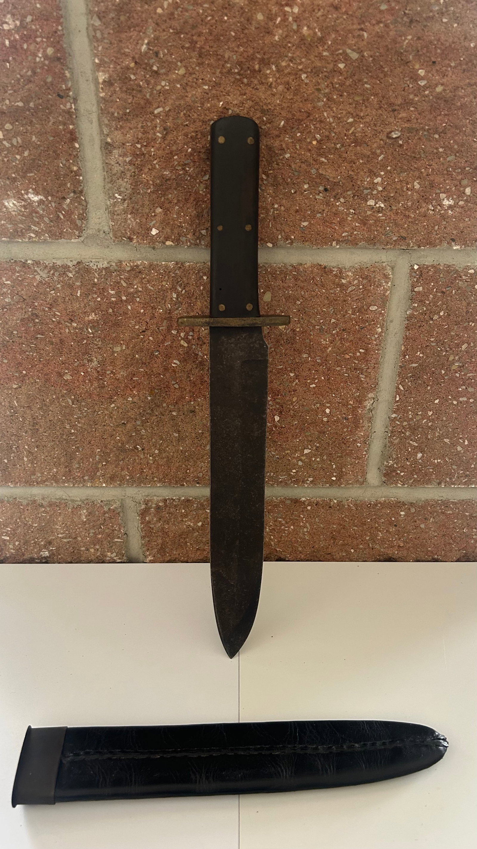 RARE AG HICKS CLEVELAND RIFLEMANS BOWIE KNIFE (1 of 5)