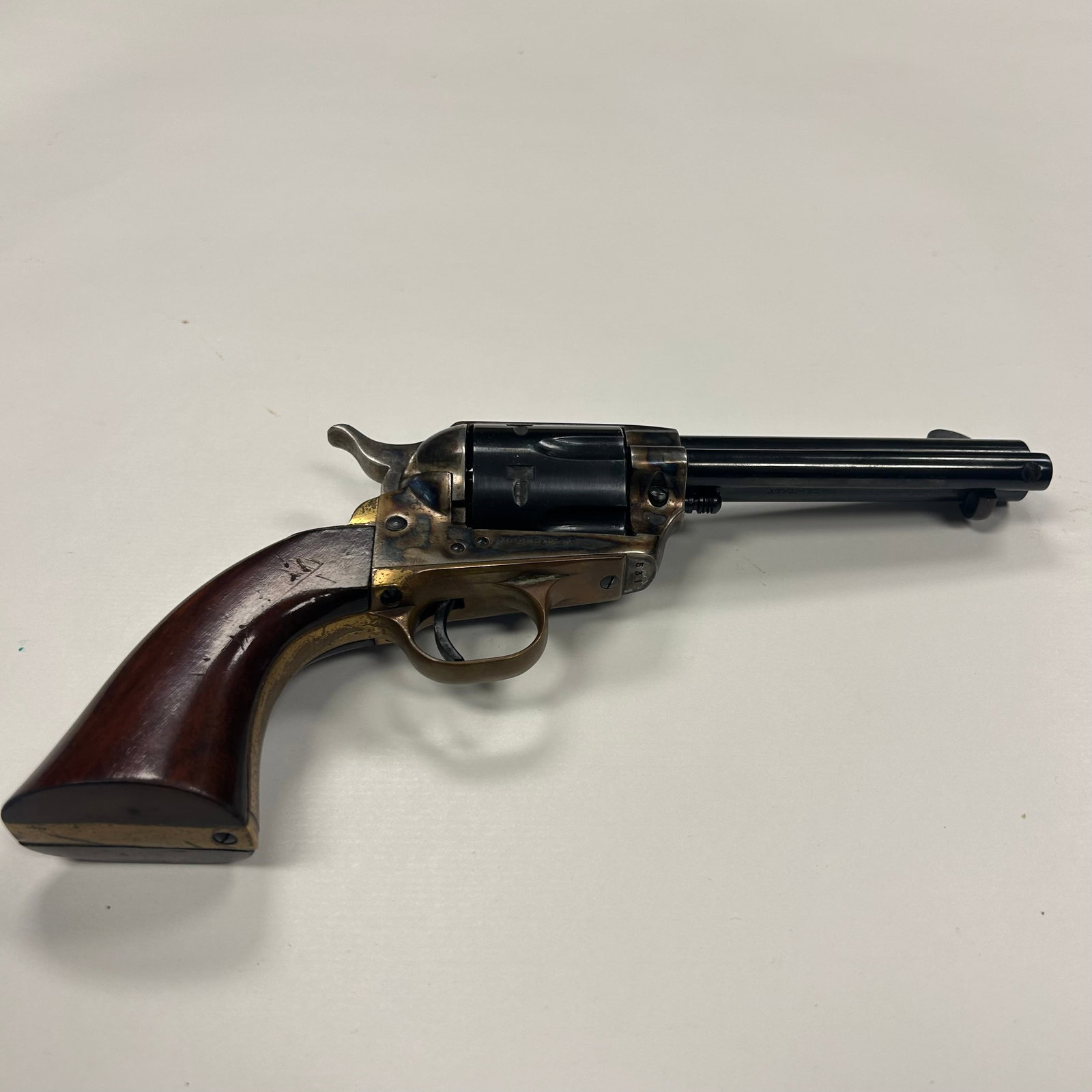 INTERCONTINENTAL ARMS DAKOTA .357 MAGNUM REVOLVER: ITALIAN MADE DAKOTA REVOLVER CHAMBERED IN .357 MAGNUM, FEATURING A LOW SERIAL NUMBER OF 531. PROVENANCE: ESTATE OF DOUG DIVISH, NORTHEAST OH