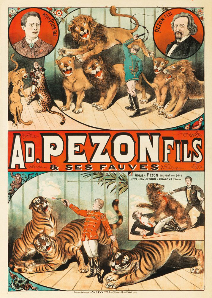 Ad. Penzon Fils. 1888: Artist: CHARLES LÉVY Size: 34 3/4 x 49 5/8 in./88.3 x 123.6 cm Ch. Lévy, Paris Although Jean-Baptiste Pezon had wanted his son to pursue a more scholarly career, in 1888 he had to take a short break