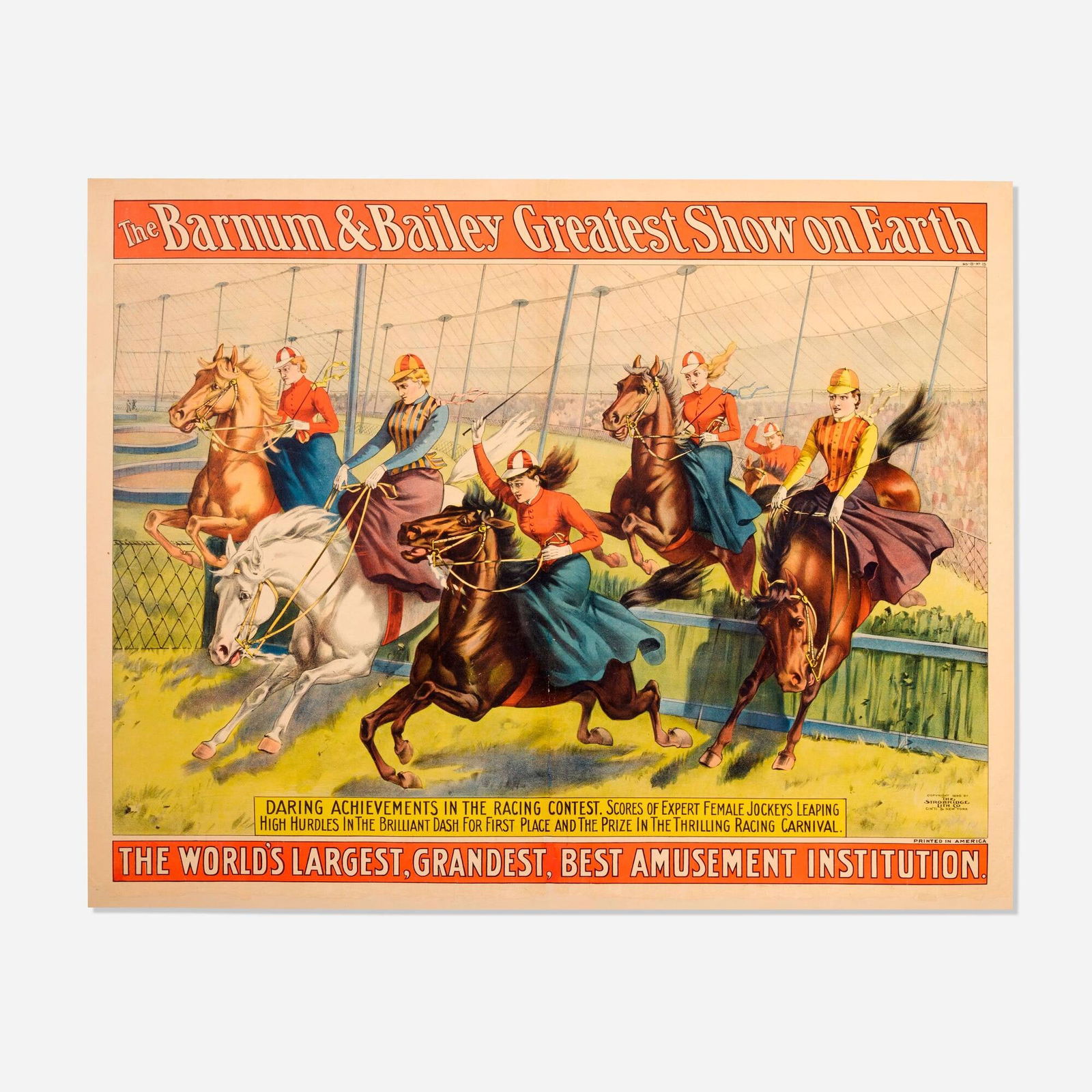 Barnum & Bailey / Female Jockeys (1 of 2)