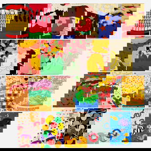 Stephen Frykholm, Herman Miller Picnic: 22 Posters: Stephen Frykholm Herman Miller Picnic: 22 Posters 1970-1989 39.5 h x 25 w in (100 x 63 cm) Frykholm, who became Herman Miller's first internal graphic designer in 1970, is internationally recognized