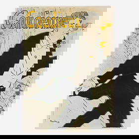 Henri de Toulouse-Lautrec, Caudieux vintage poster: Henri de Toulouse-Lautrec Caudieux vintage poster 1893 50.25 h x 36.375 w in (128 x 92 cm) A well-loved cabaret personality in Montmartre, Caudieux was a large, floppy ball of a man, shown here with