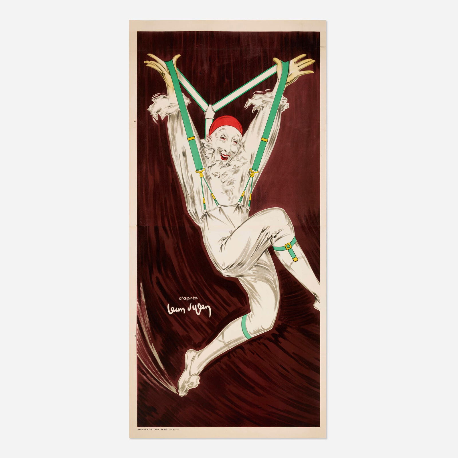 Jean d'Ylen, Filver Bretelles vintage poster (1 of 2)