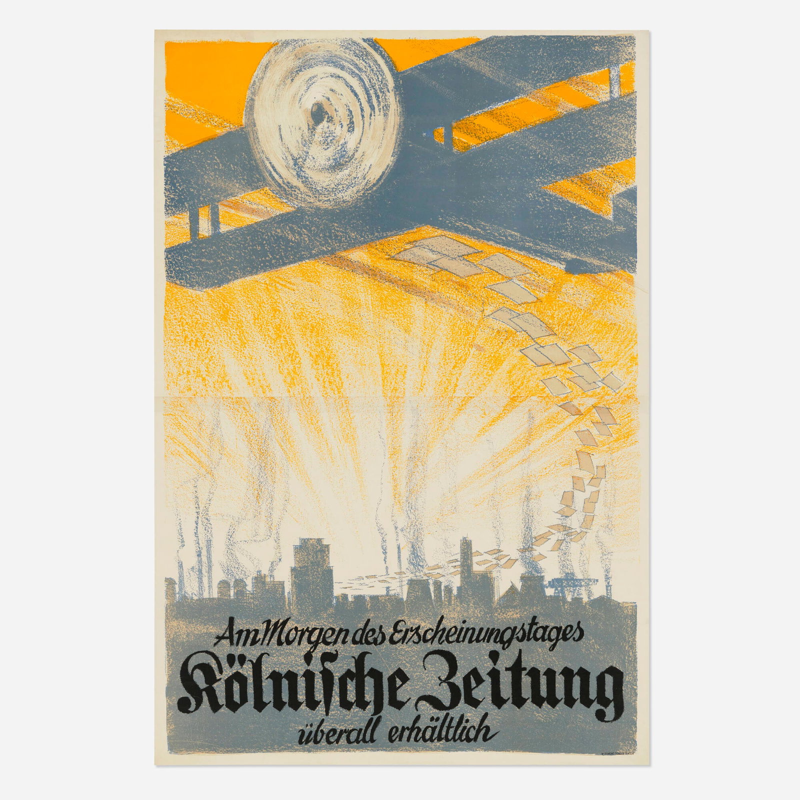 Kolnische Zeitung vintage poster (1 of 2)