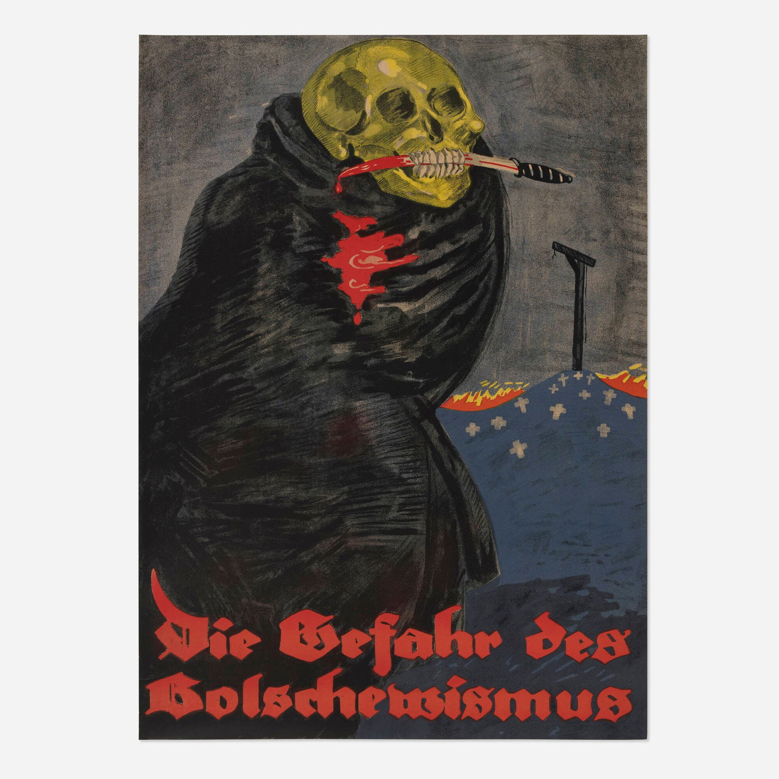 Rudi Feld, Die Gefahr des Bolschewismus (The Danger of Bolshevism) vintage poster (1 of 2)