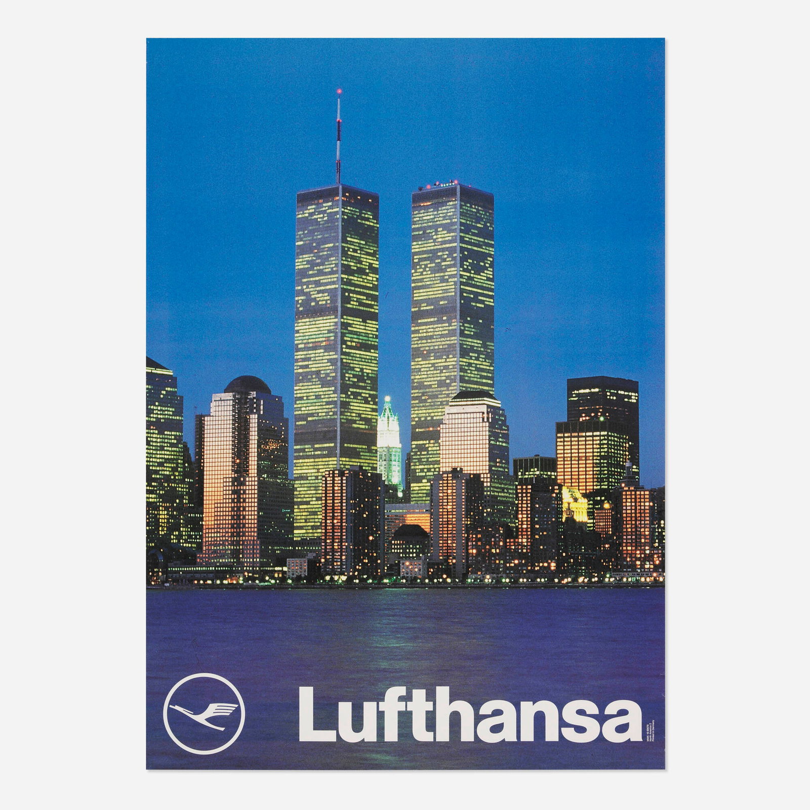 Lufthansa / New York vintage poster (1 of 2)