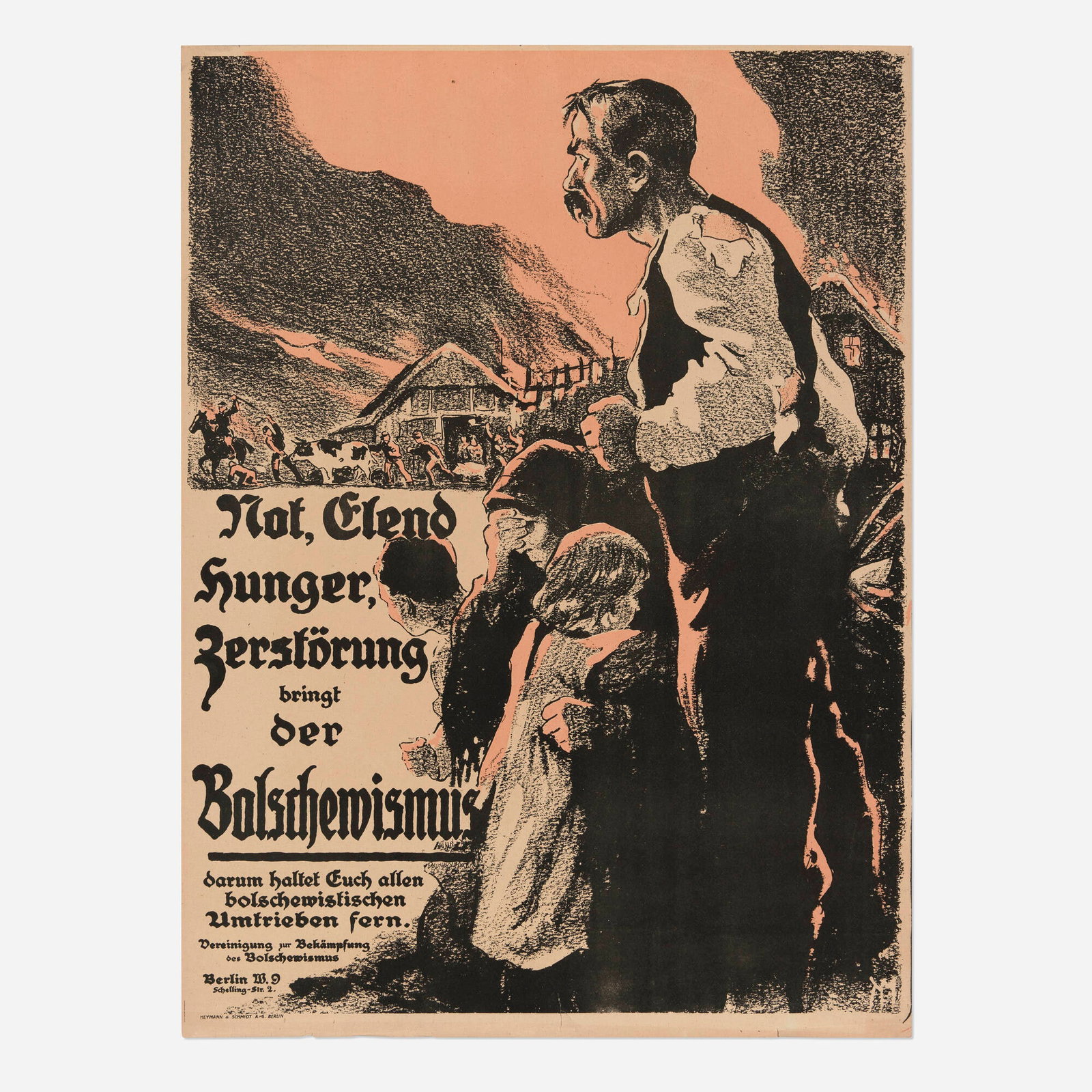 Not, Elend Hunger, Zerstorung der Balschemismus (anti-Bolshevism) poster (1 of 2)