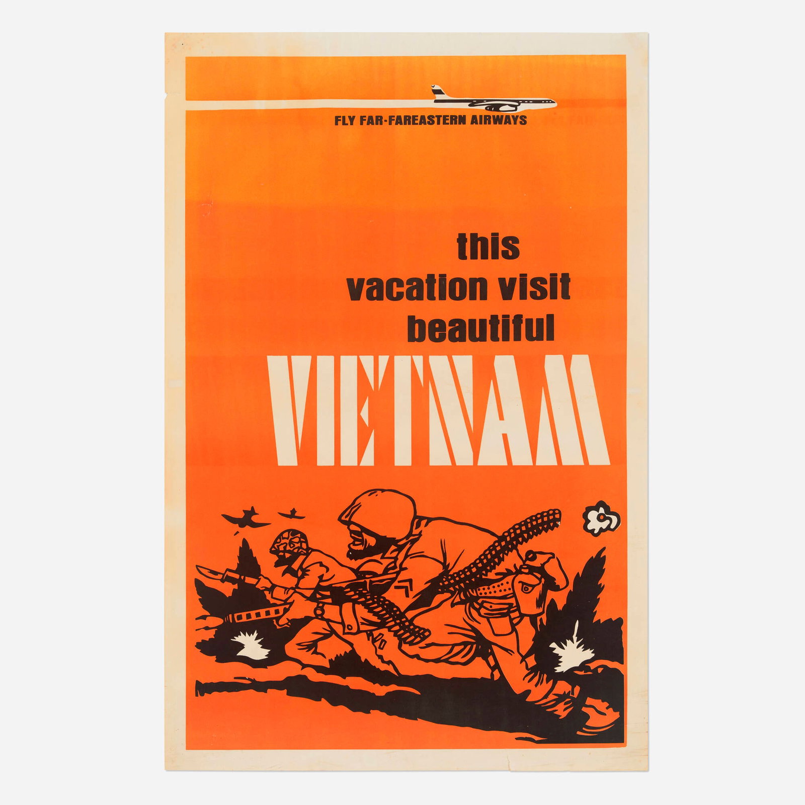 David Nordahl, Fly Far-Fareastern Airways / This Vacation Visit Beautiful Vietnam vintage poster (1 of 2)