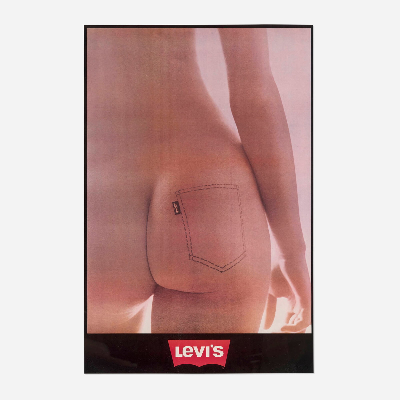 Ida van Bladel, Miss Levi's vintage poster: Ida van Bladel Miss Levi's vintage poster 1971 offset lithograph in colors sight: 32.875 h x 21.625 w in (84 x 55 cm) Van Bladel showed the world that slipping into a pair of Levi's was as good