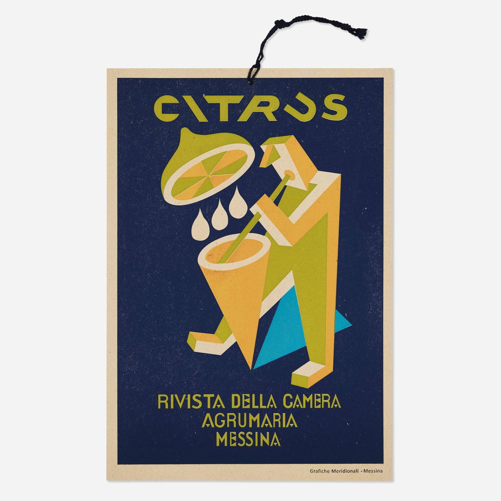 Fortunato Depero, Citrus vintage poster (1 of 2)