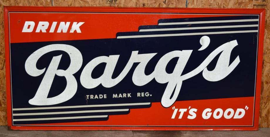 Drink Barq's "It Good" Large Metal Sign (1 of 7)