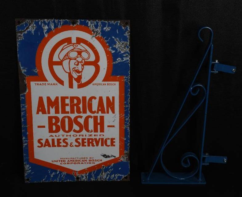 American Bosch Authorized Sales & Service w/Logo Sign (1 of 4)