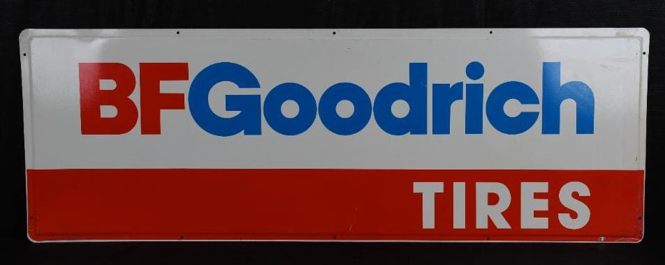B.F. Goodrich Tires Metal Sign (1 of 4)
