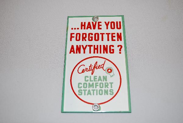 Associated Certified Clean Comfort Stations "Have Y