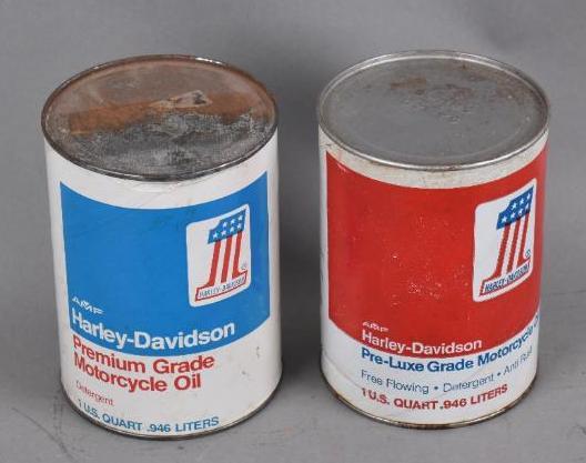 2-Different Harley-Davidson Motorcycle Oil Composite (1 of 2)