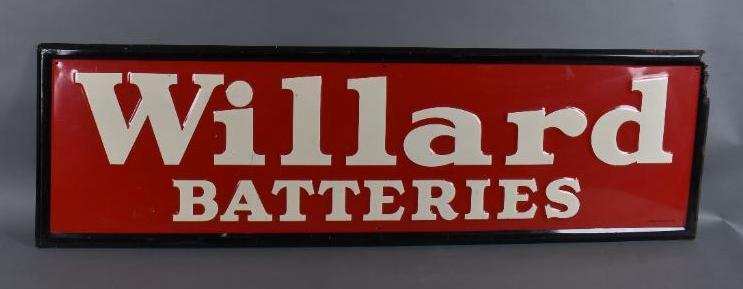 Willard Batteries Metal Sign (1 of 5)