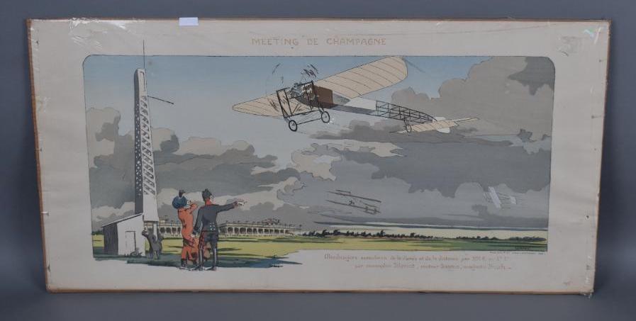 Gamy "Meeting De Champagne" Lithograph Print (1 of 5)