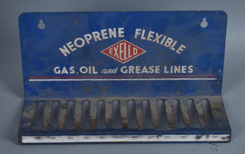 Exello Neoprene Gas, Oil and Grease Lines Display Rack (1 of 2)