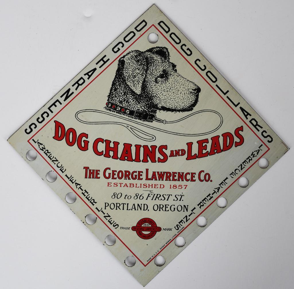 The George Lawrence Dog Chains & Leads Metal Display (1 of 5)